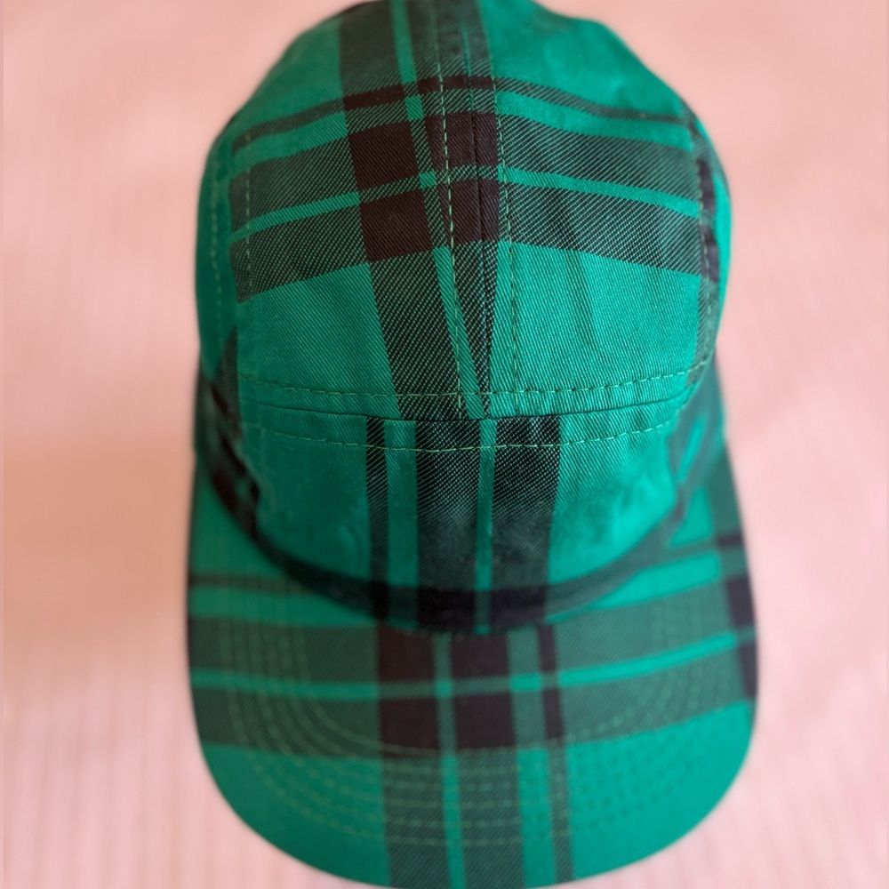 10.Deep Green Plaid Hat 2010